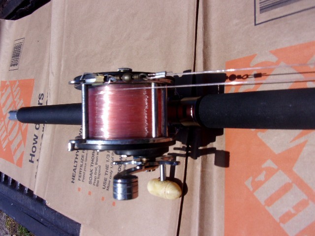 Star Rods Delux DLXKITE Kite Rod 3.7 with Penn Sailfisher 130 spooled reel