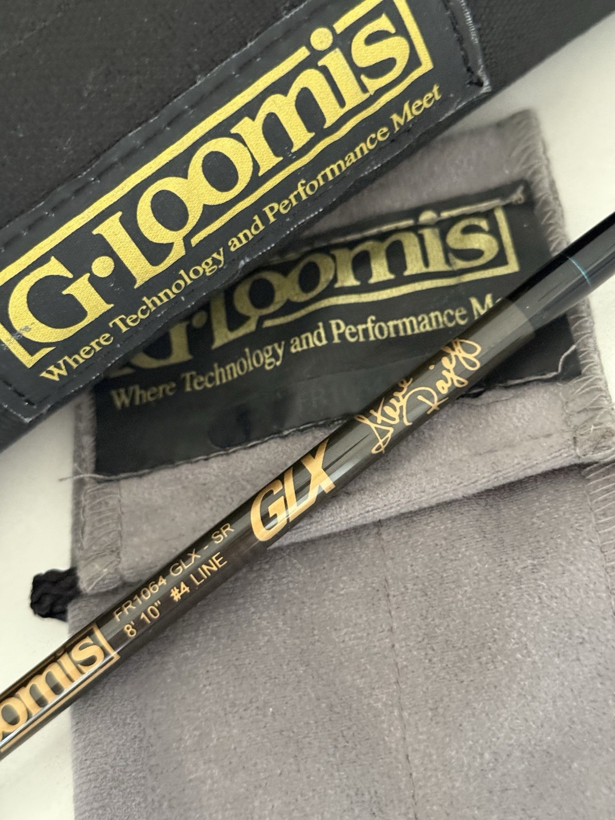 **BEAUTIFUL** 🔥 G LOOMIS OG Classic GLX 4wt. 8’10”in~2pc fly rod!!! 🔥