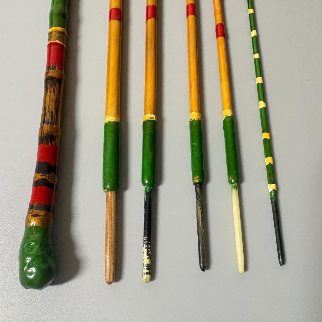 Bamboo Tanago Rod 6pcs 98cm Japanese Mini Fishing Accessory Used