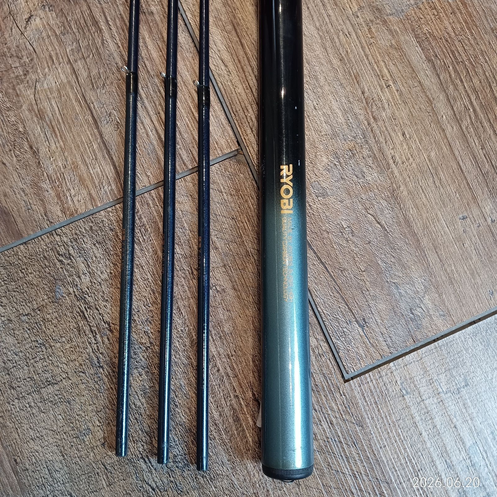 Ryobi Chinu Taikaku II SPECIAL Fishing Rod 180cm with 3 Tips Used
