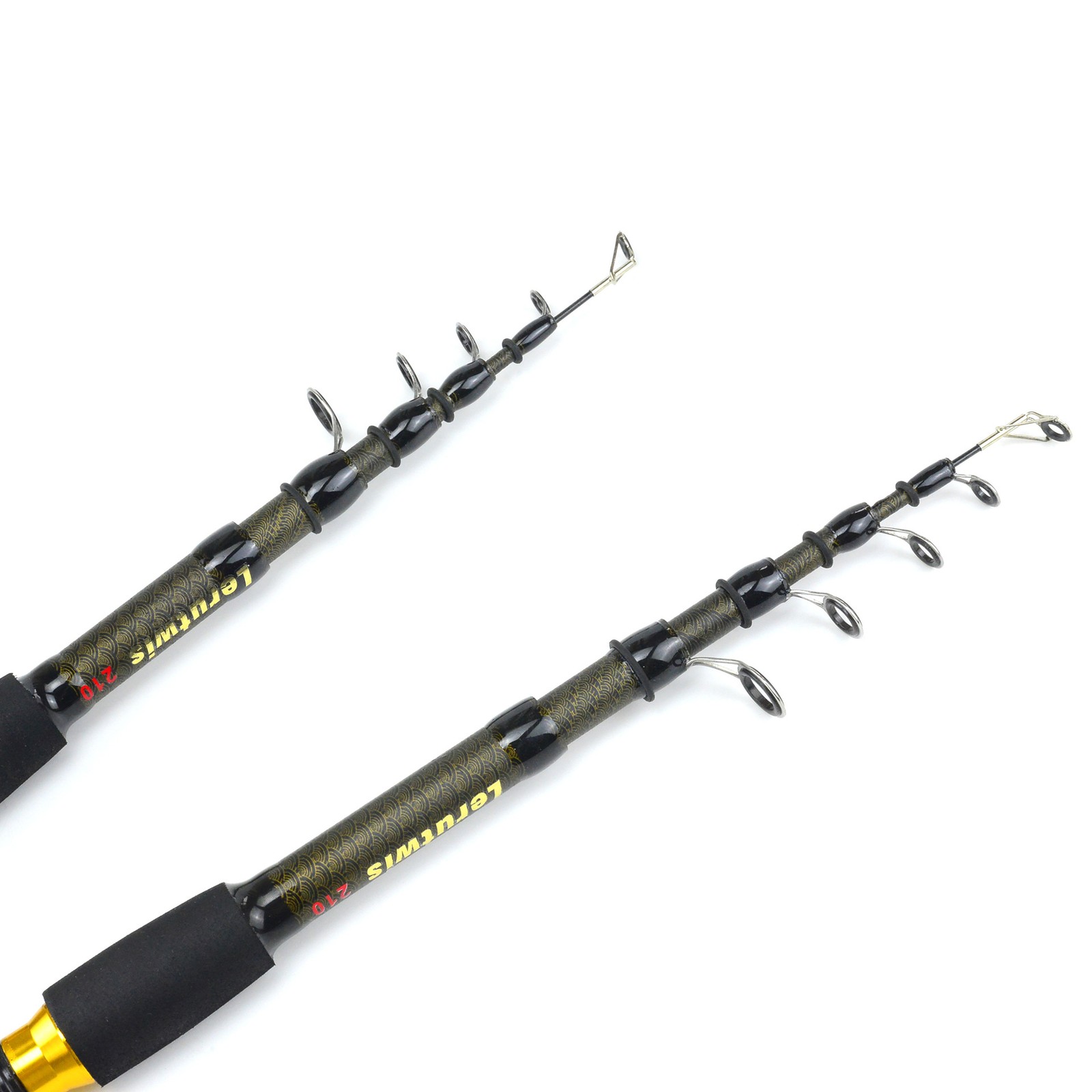 1Pc 90 – 210cm ultra-short carbon fiber fishing rod for ice fishing fishing gear
