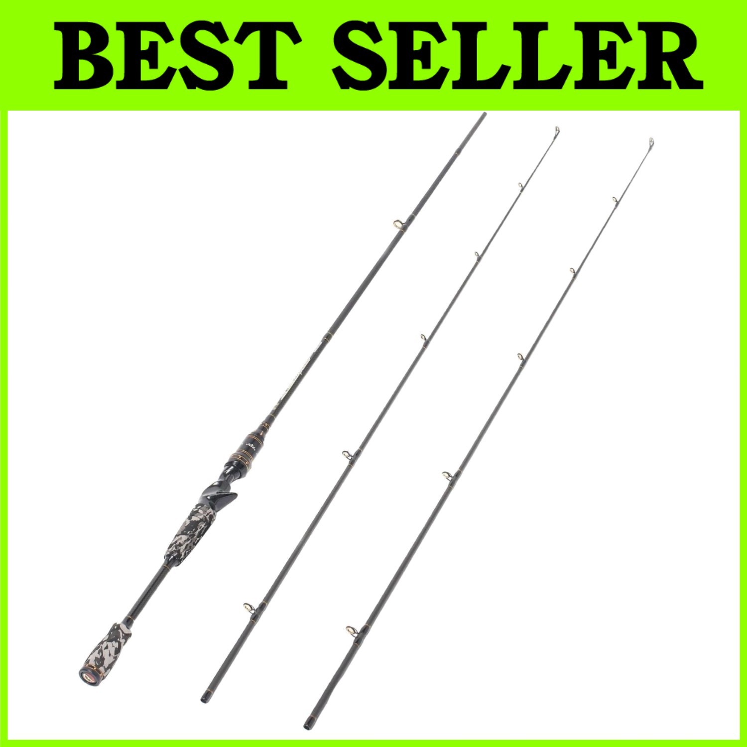 Lightweight 7ft Casting Rod – Medium and Medium Heavy Tips=^
