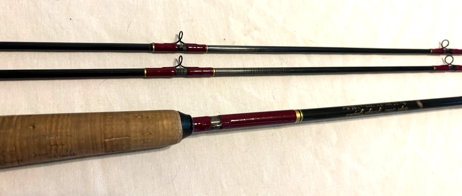 EAGLE CLAW GRANGER GRAPHITE NO. GG 300-8 1/2′ FLY ROD 7-8 ROD WT 3 OZ.2-TIPS