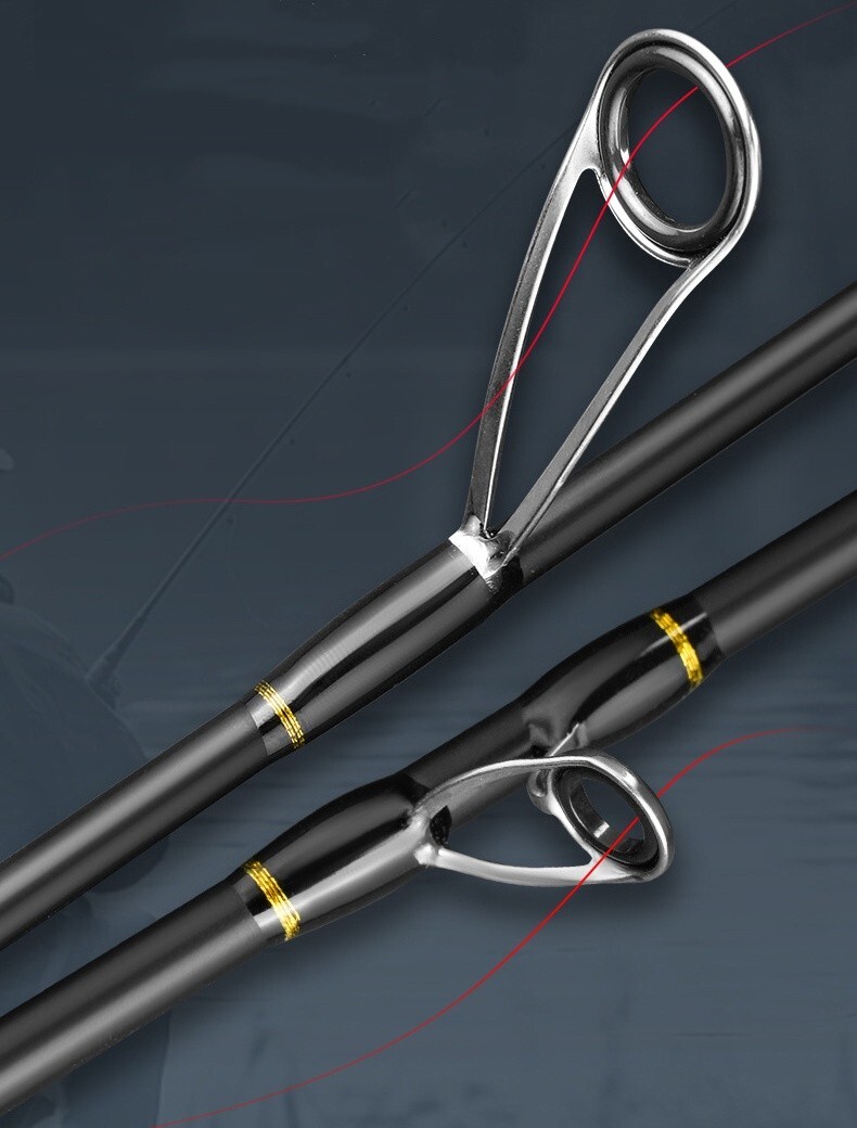 5.6ft 6ft Fishing Rods Spinning Casting Rod Carbon Fiber Rod 2 Sections Fast Rod