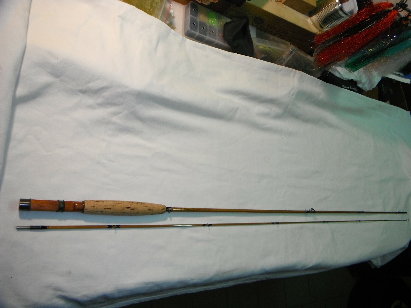 Fly Rod bamboo reproduction Payne 100 7’6” linea 4#5 .(1TIP)