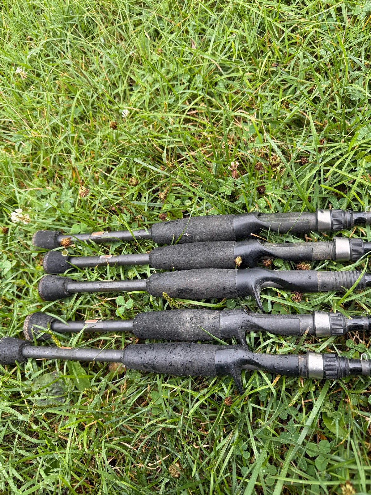 5 Falcon Bucoo Micro Split Grip Casting Rods Pitching stick and MH’s