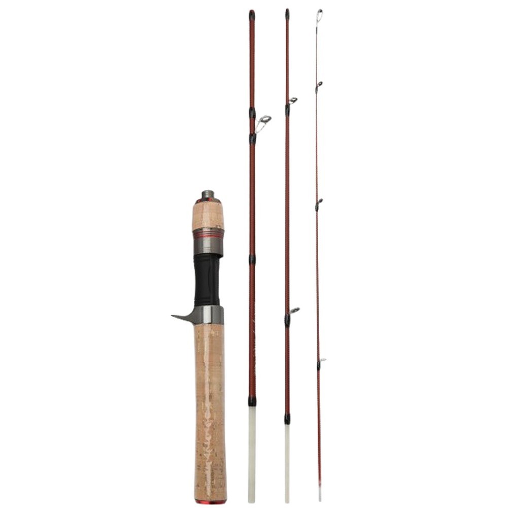 Flexible 1 4m Four Section Fishing Lure Rod for Various Freshwater Fish