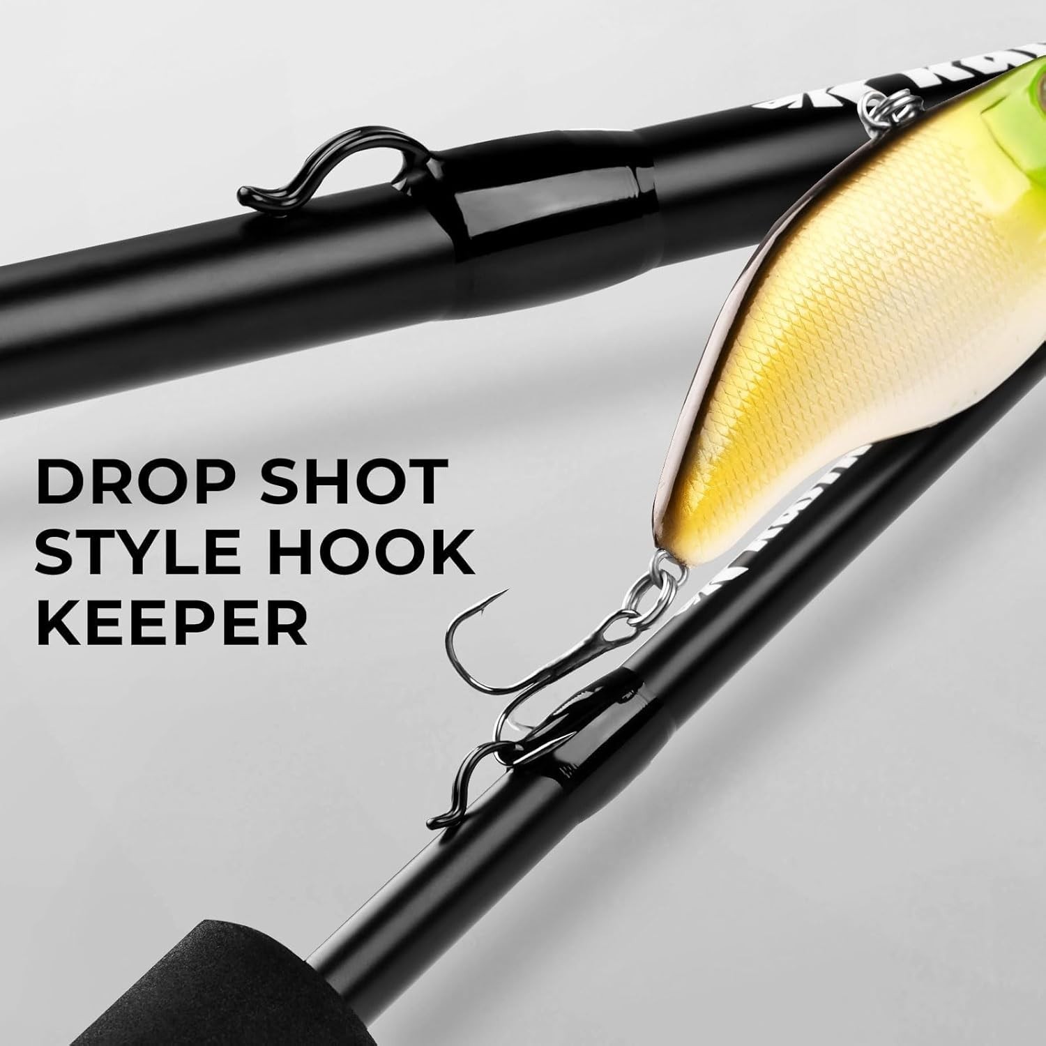 High-Performance Crixus Fishing Rod – 66″ IM6 Graphite with Zirconium Guides