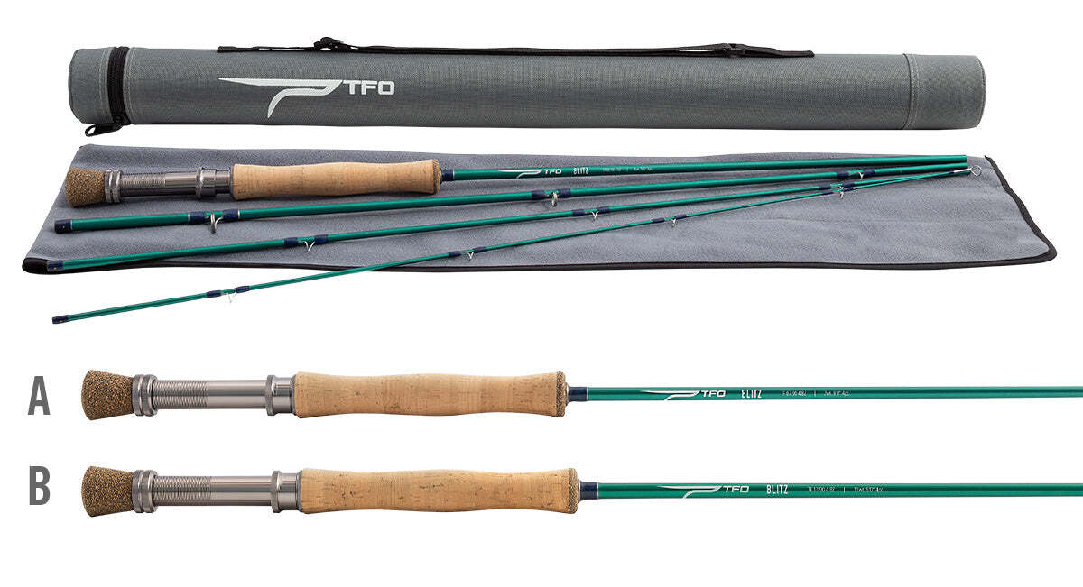 TFO Blitz 11wt 9’0″ Saltwater Fly Rod | Lifetime Warranty – FREE SHIPPING