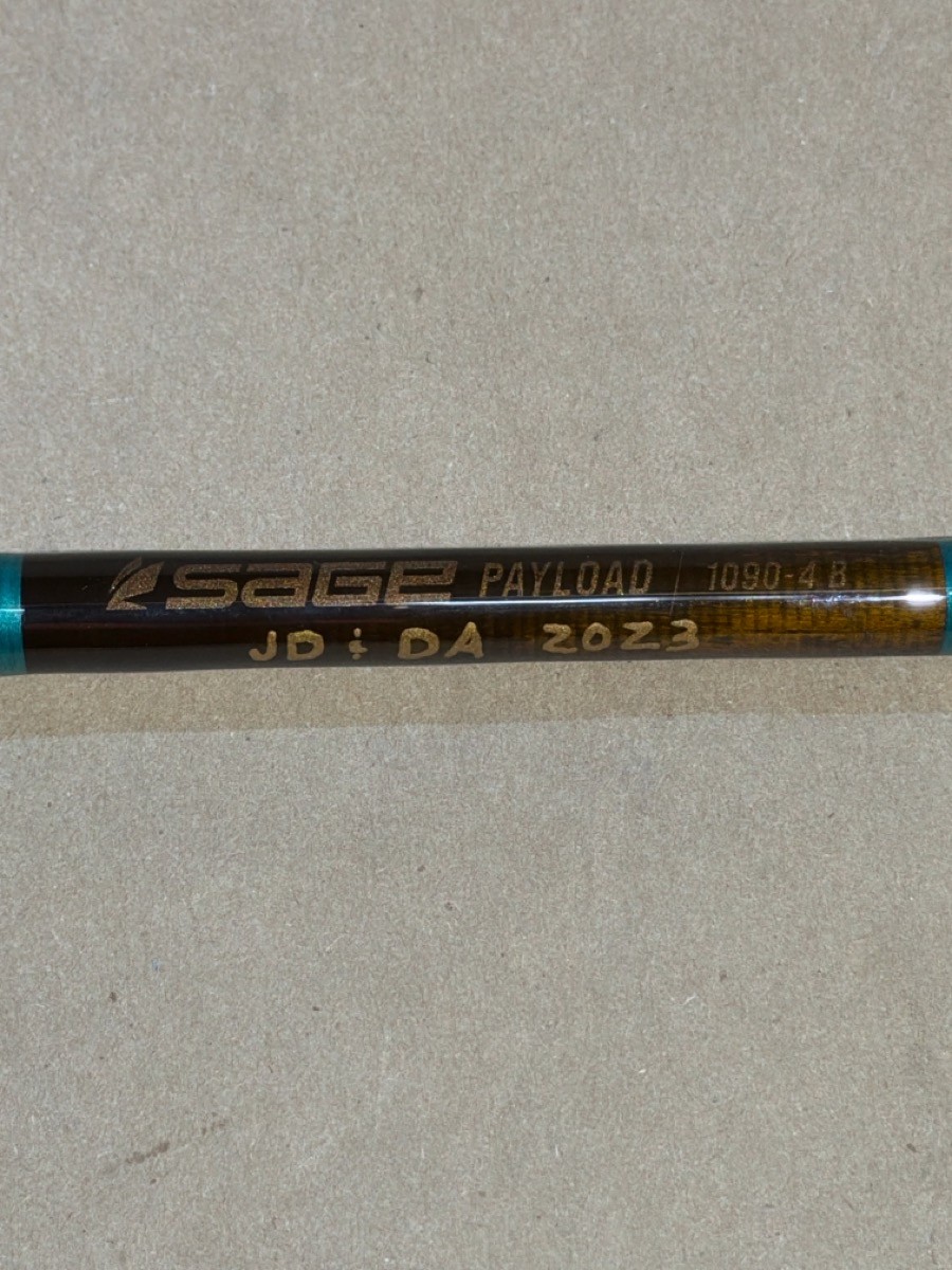 FLY FISHING ROD: SAGE FLYFISHING ROD, MODEL PAYLOAD 1090-4 B (B33007311)