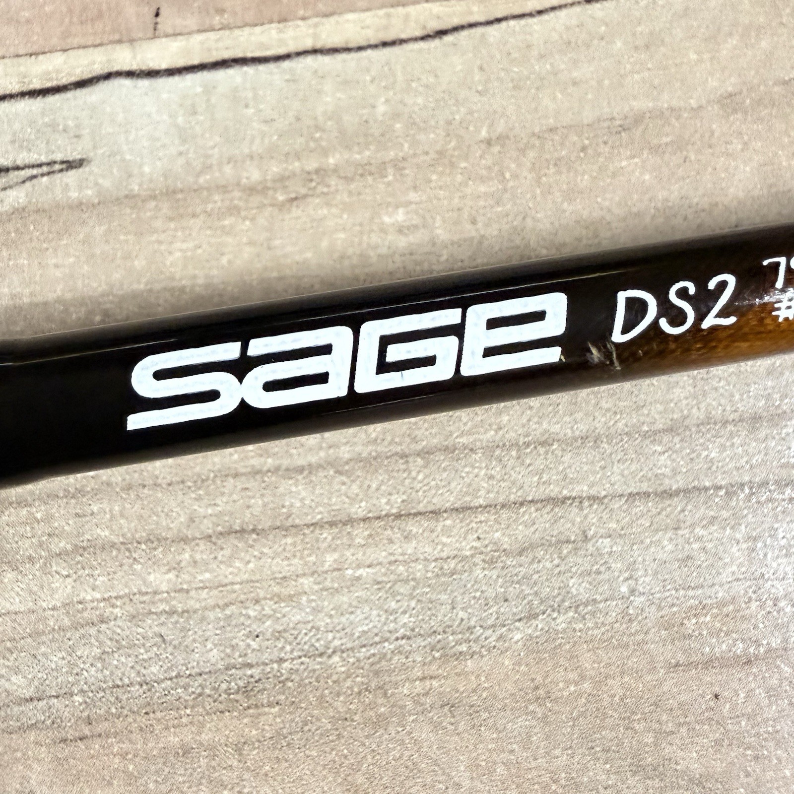 Sage Graphite II DS2 790-4 #7 Fly Fishing Rod 9’ W/Case & Warranty Card