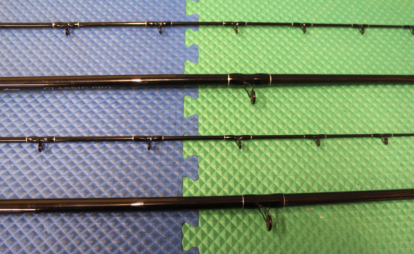 Okuma Black Classic Pro 9′ 0″ Mooching Rod CPM-90M 2-Pack!