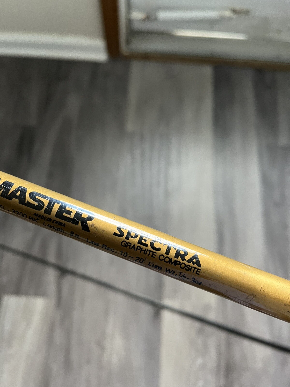 Master Spectra Composite Spinning Rod 8’0″ Model 3200 BK 2 Piece