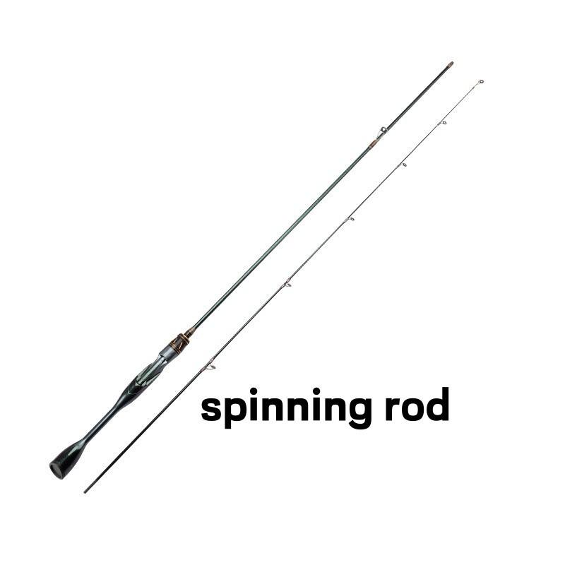 Fishing Rods Casting Spinning Rod Lure Rod Ultra light 2 Sections Pole Portable