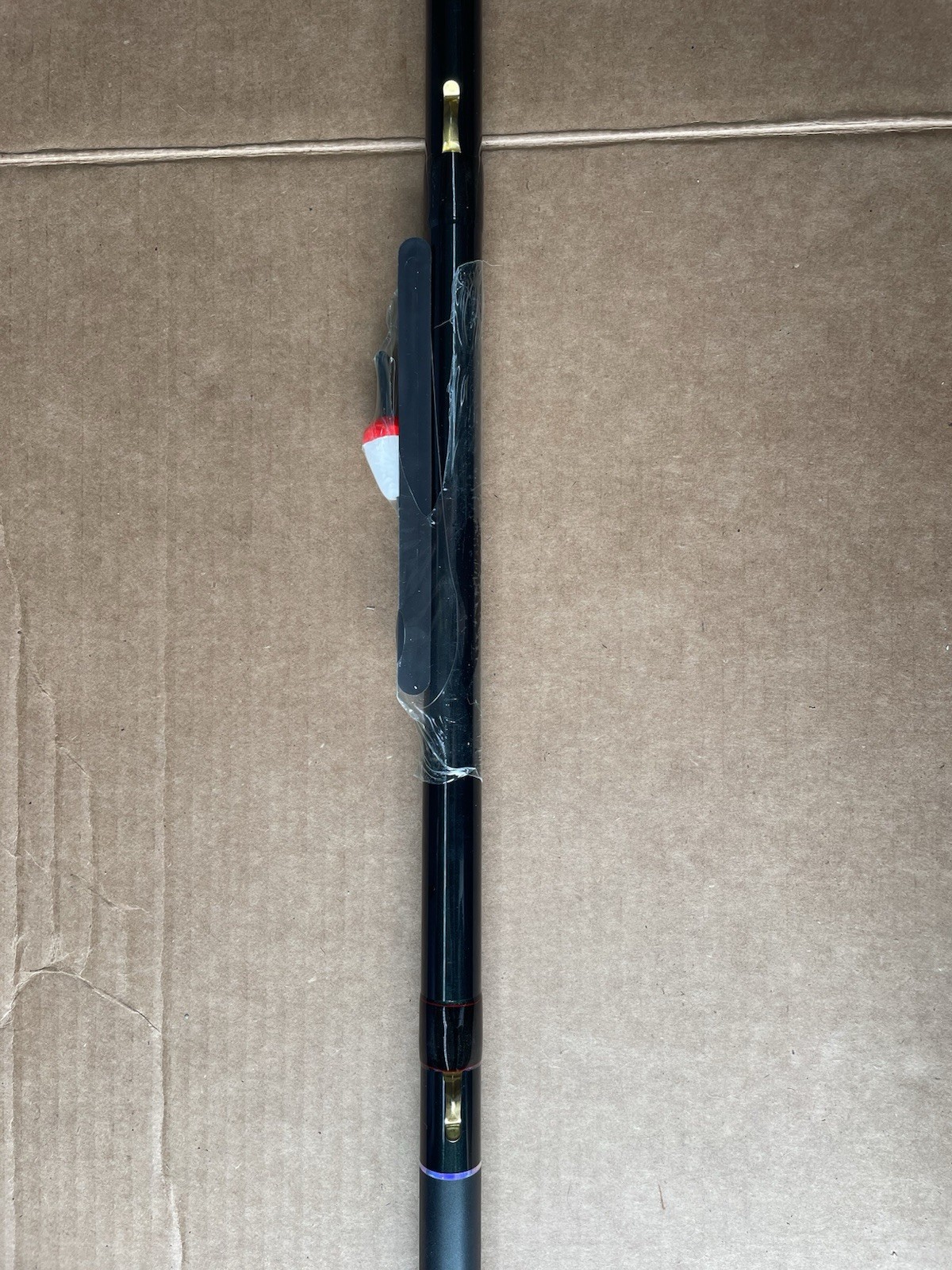 Apache Crappie Pole 15 ft Graphite Rod Light Fast 2-6lb 1/32-1/8 Black