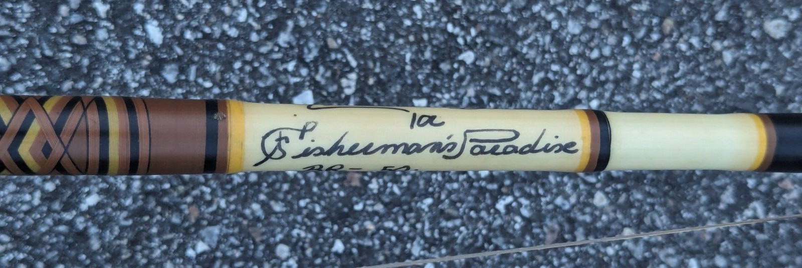 Fishing Rod BR-50 Custom Built For Fisherman’s Paradise Deep Sea with Reel As Is