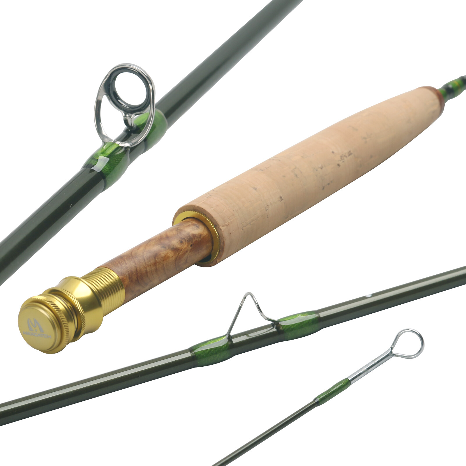 CHALK Stream 2/3wt 6.6/7.6ft Ultimate Dry Fly Fishing Rod Carbon Fiber
