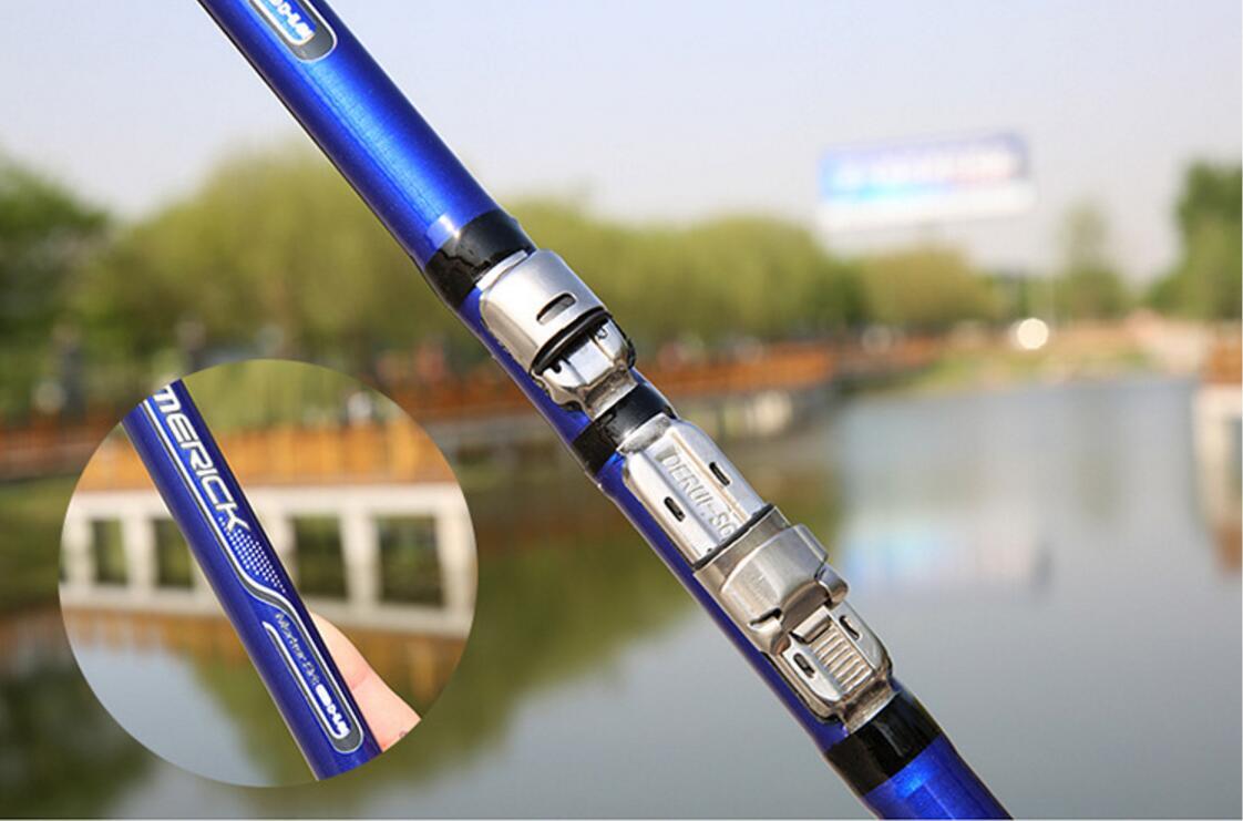 Telescopic Fishing Rods 3.6M-6.3M Carp Fishing Rods Hard Pole Carbon Fiber Rod