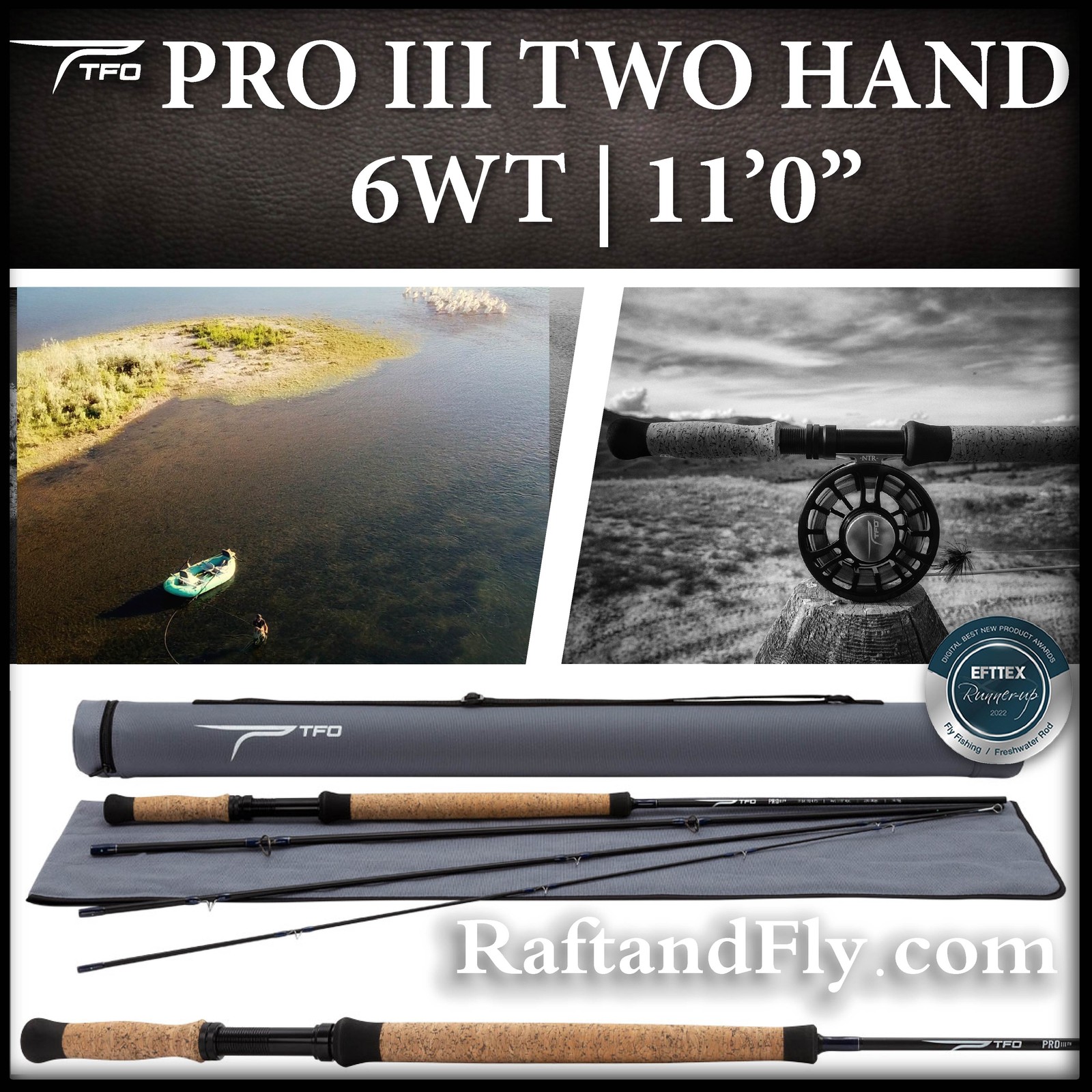 TFO PRO III TH 6wt 11’0″ Switch Rod | Lifetime Warranty FREE SHIPPING