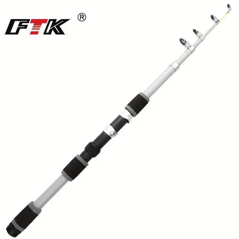 1pc Portable Fibreglass Fishing Rod,1.8M/5.9FT or 6.89FT Telescopic Fishing Pole