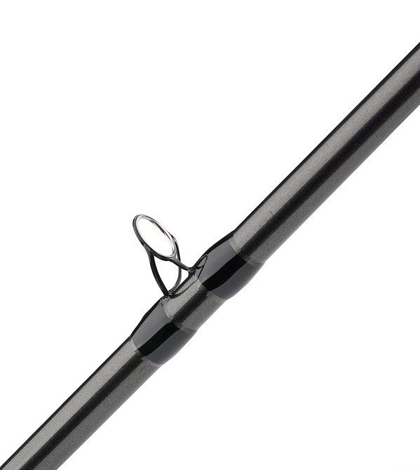 Hook Angler Casting Rod Full Grip Black Silver Unisex Adults