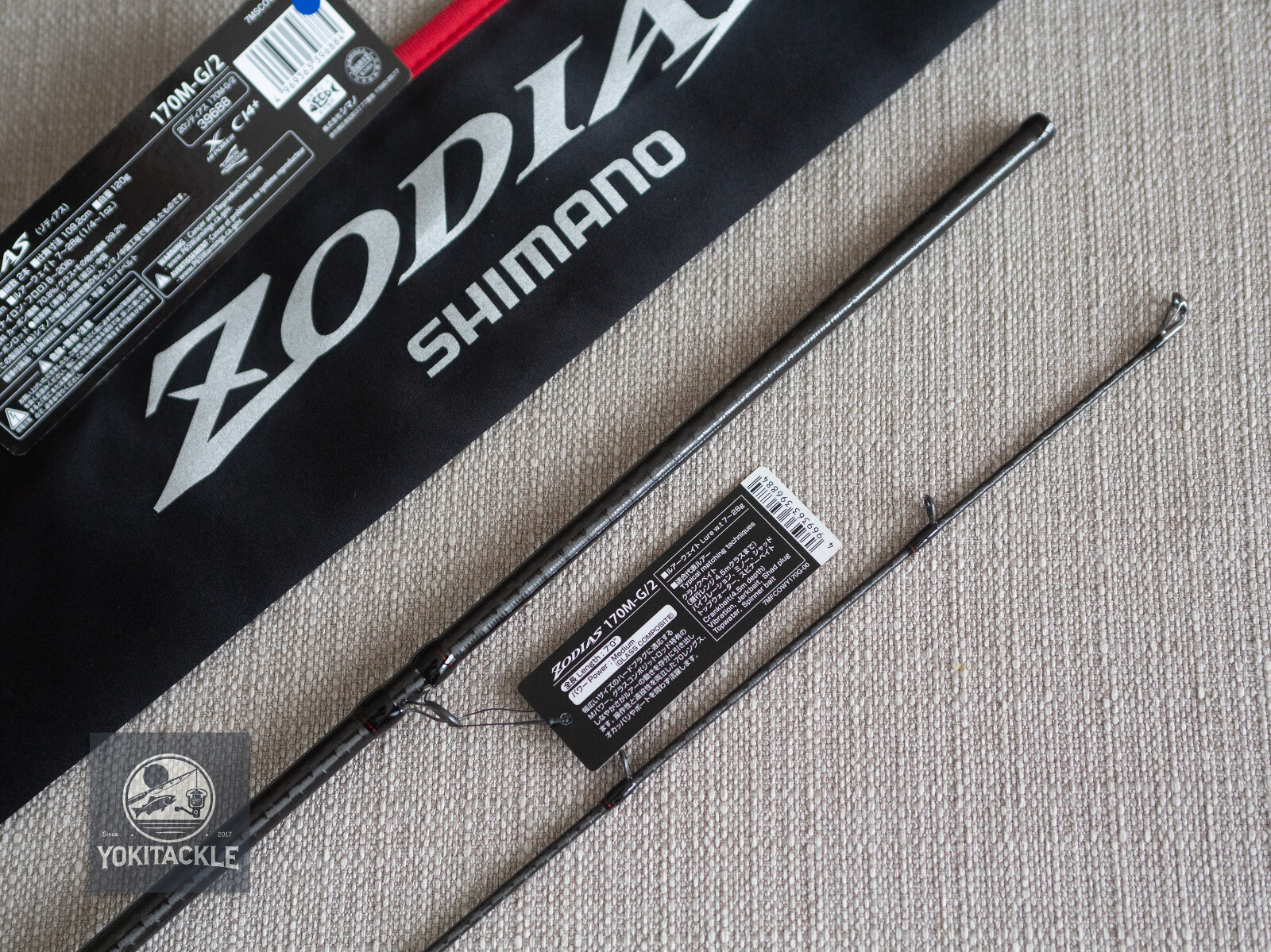 Watch Our Product Video-Shimano 20 Zodias 170M-G/2 Baitcasting Rod for Bass