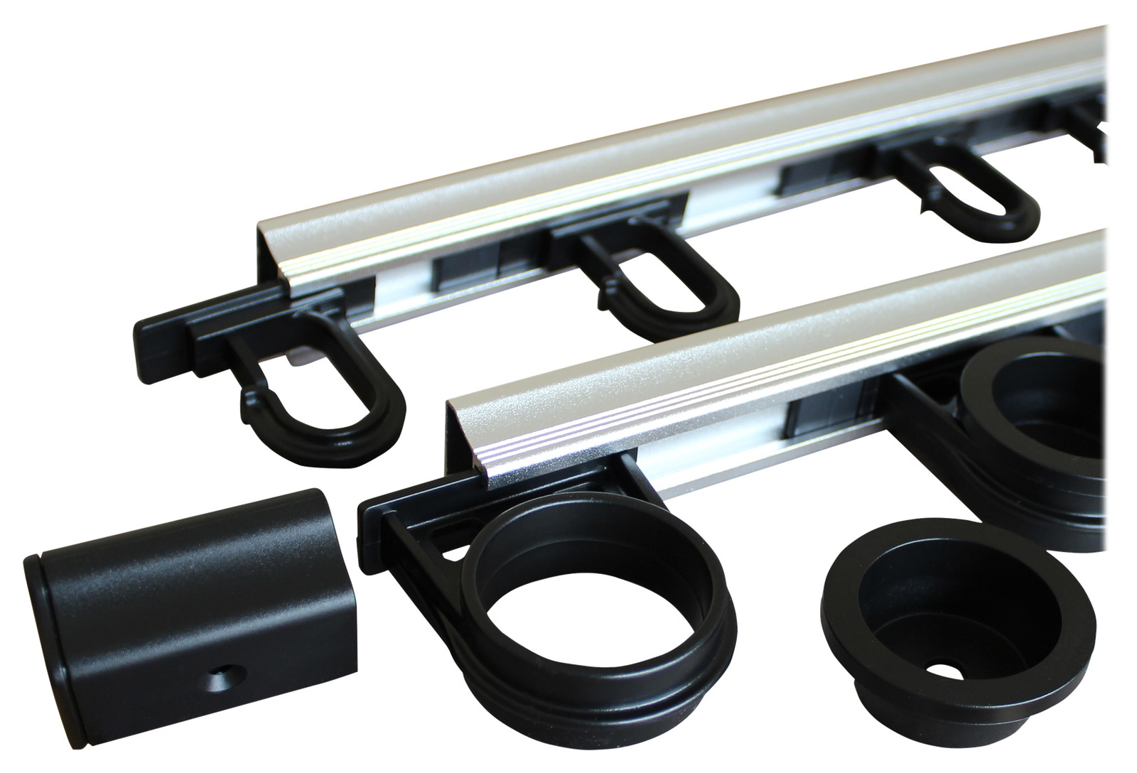 Rush Creek Creations 3-in-1 All-Weather 10 Fishing-Rod Storage Rack