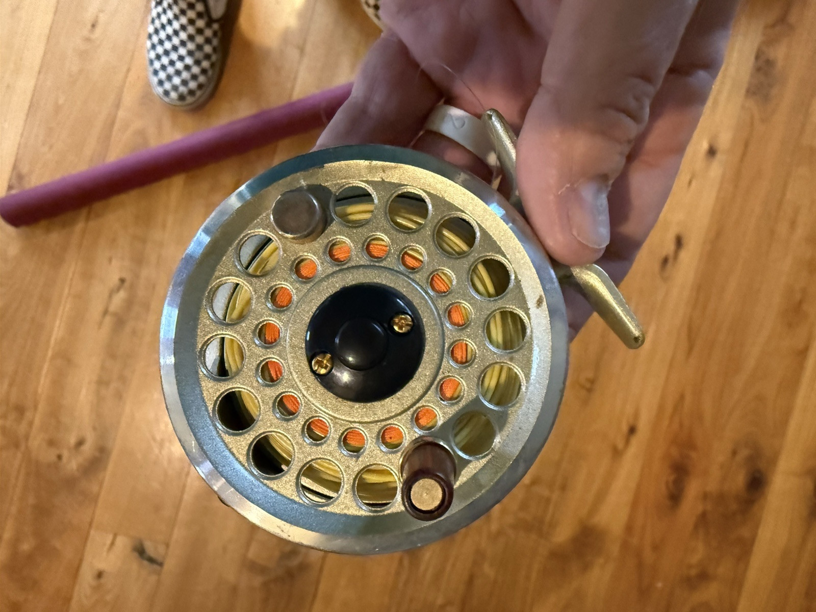 Orvis Trident TL Mid Flex 6.5 9’ Rod Case, Including A Crystal River Reel