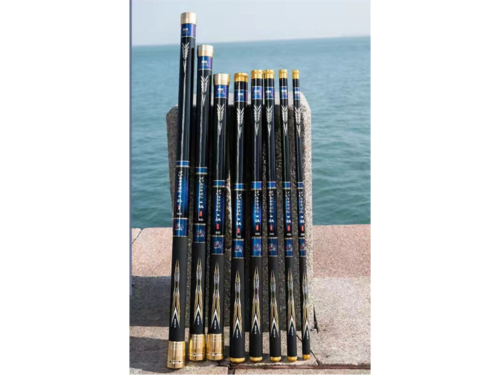 2.7M -10M Carbon Fiber Fishing Rod Telescopic Ultra-light Hard Pole for Stream