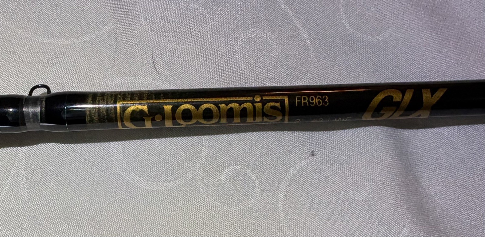 G LOOMIS Bud Carr FR 963 GLX 3WT 8′ 2-piece Fly Fishing Rod