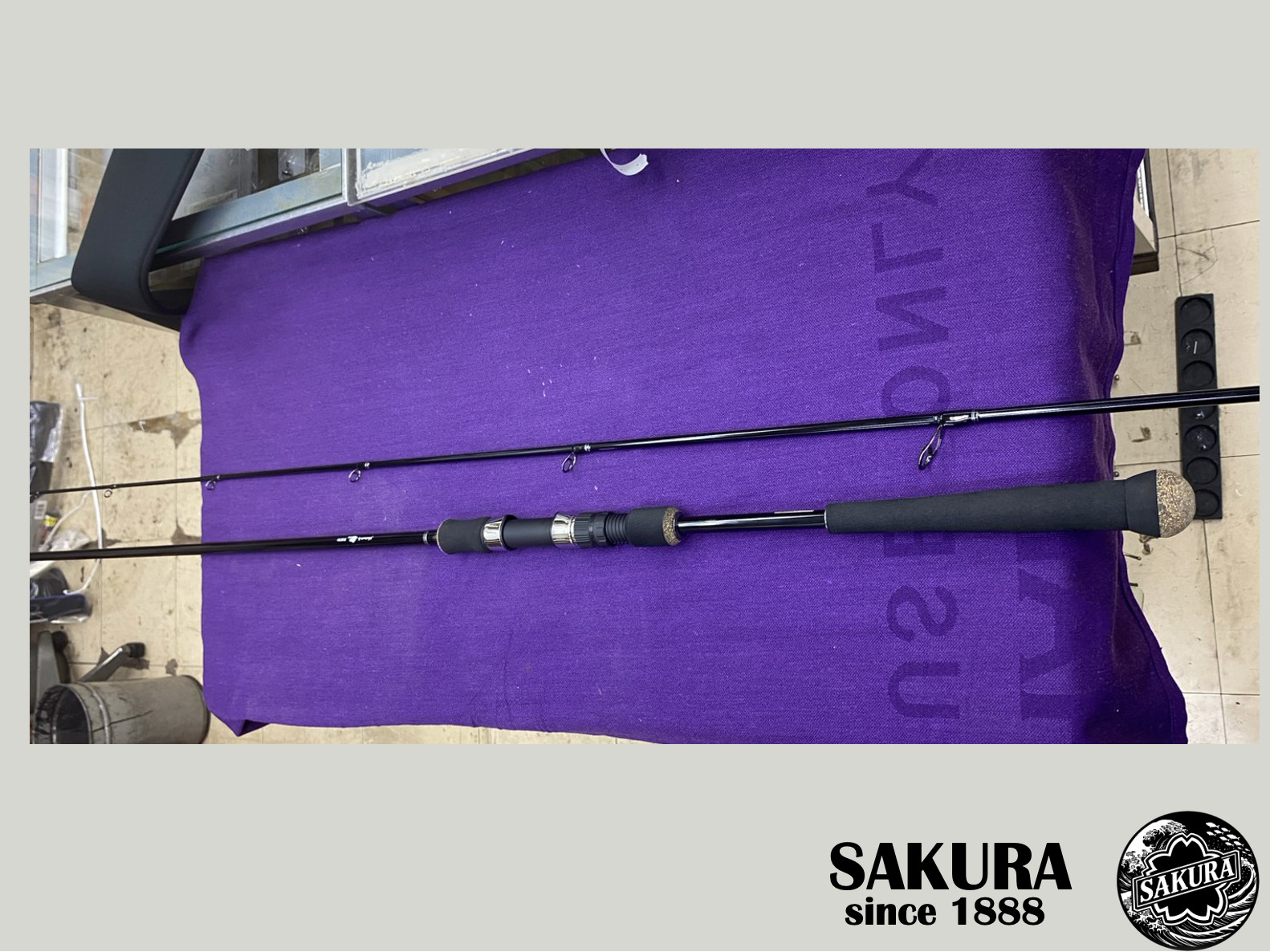 Japanese Spinning Rod Metal Jig Casting All Saltwater Fish 10′ Carbon JDM SAKURA