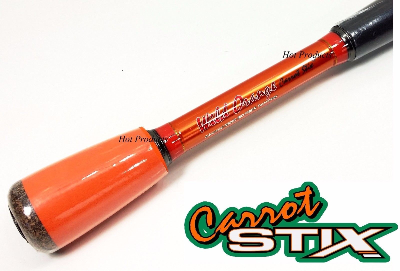 SPINNING Fishing Rod Carrot Stix WILD ORANGE 6′ 6’7″ 7′ Ultra Light Medium Heavy