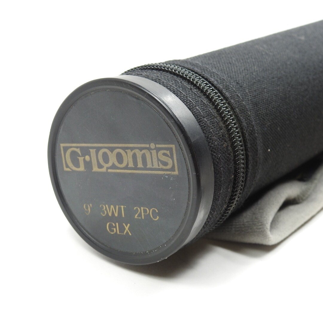 G. Loomis GLX Fly Fishing Rod. 9’ 3wt. FR1083. W/ Tube & Sock.