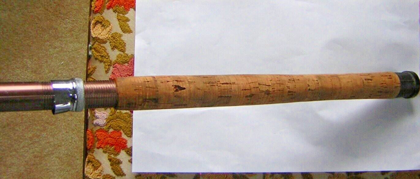 Vintage Heddon Pal Tubular Fiberglass MODEL 8510 Spinning Rod 2-piece & 8 1/2 ft