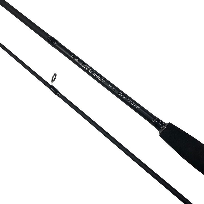 Trout Rod 76ML Multi-Lure Matte Black 2pc Carbon/Glass 2.28m Used