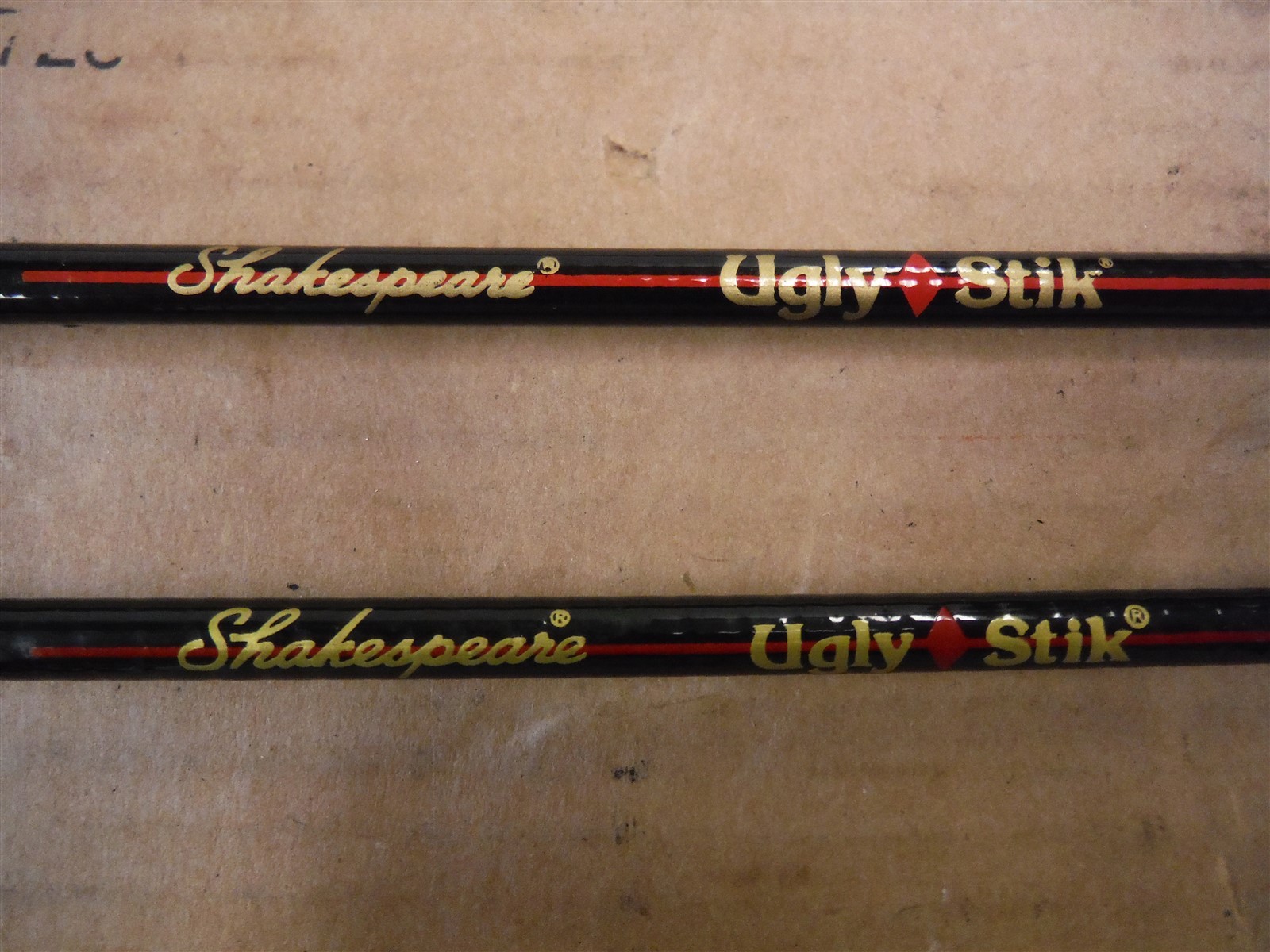Lot Of 2 Shakespeare 2 Piece Ugly Stick SPL/1101 5’6″ Spinning Rods *SR