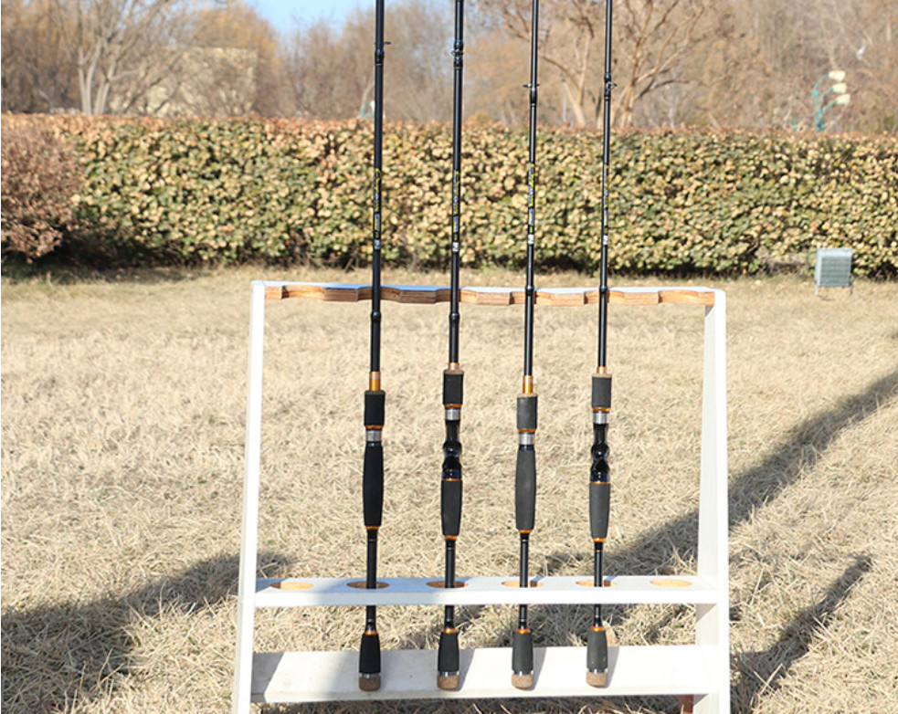 1.8M 2.1M Travel Fishing Rod Carbon Fiber Spinning Casting Lure Pole Fast Rods
