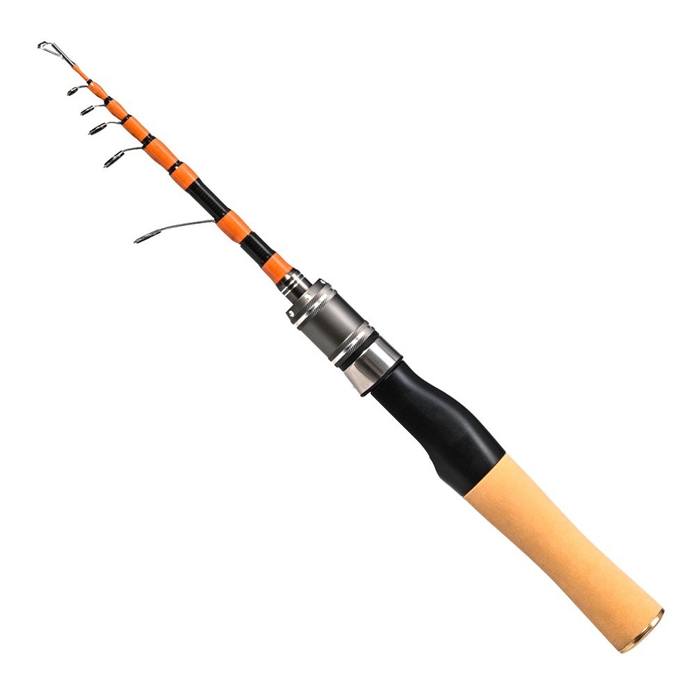 Telescopic Casting and Spinner Fishing Rod UL Power Compact and Lightweight