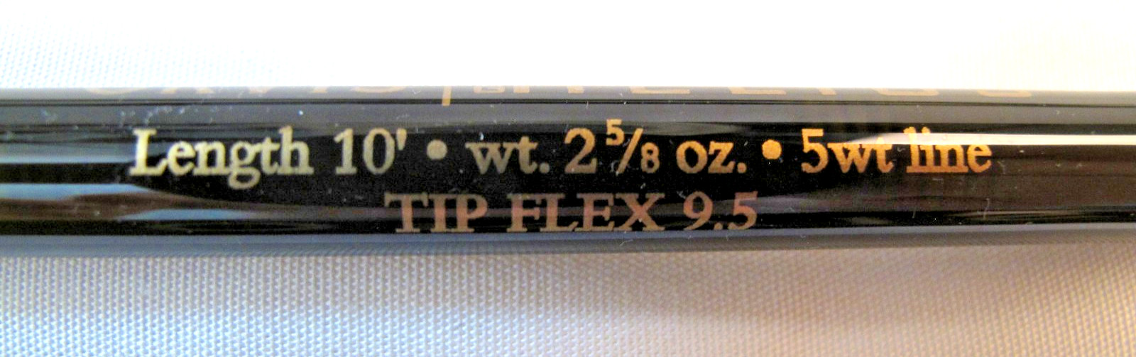 Orvis Helios ZG 105 4pc Tip Flex 9.5 Fly Rod Length 10′ wt 2 5/8oz 5WT Line New