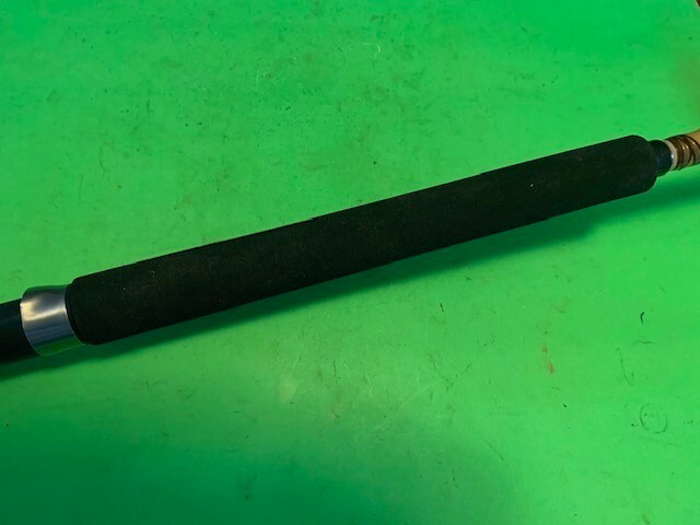 CUSTOM BUILT 7 FOOT 2 INCH 25 TO 60 POUND CLASS CONVENTIONAL FISHING ROD PERFECT