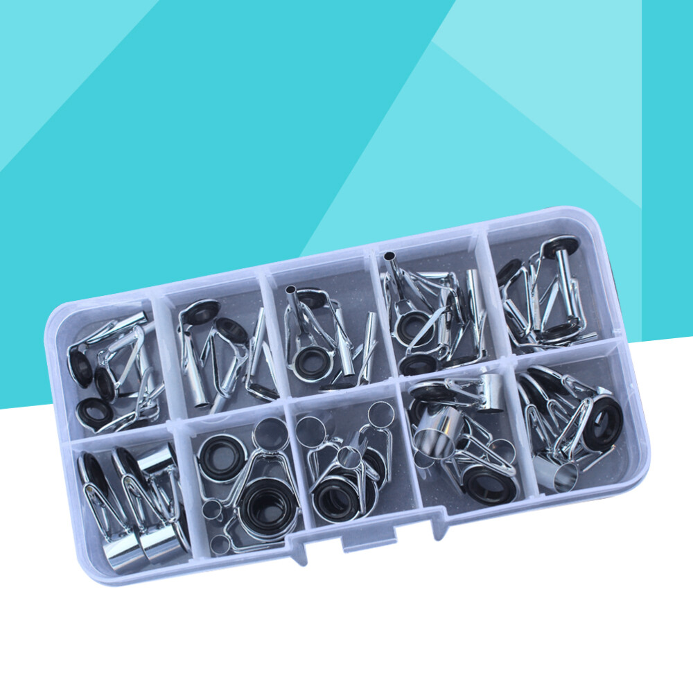 36 Pcs Rod Tip Surf Repair Kit Fishing Components Lightweight Guides