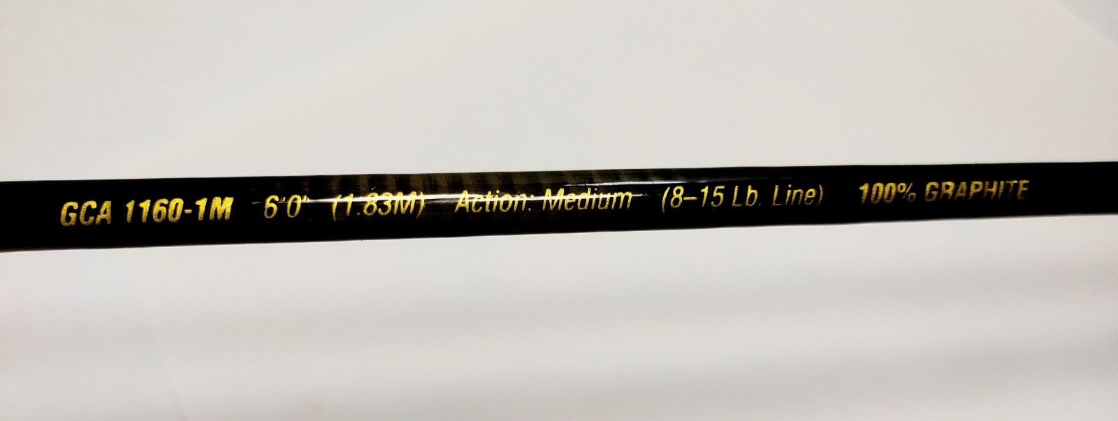 SHAKESPEARE UGLY STIK Graphite GCA 1160-6′ 1pc Casting Fishing Rod 8-15 lb CLEAN