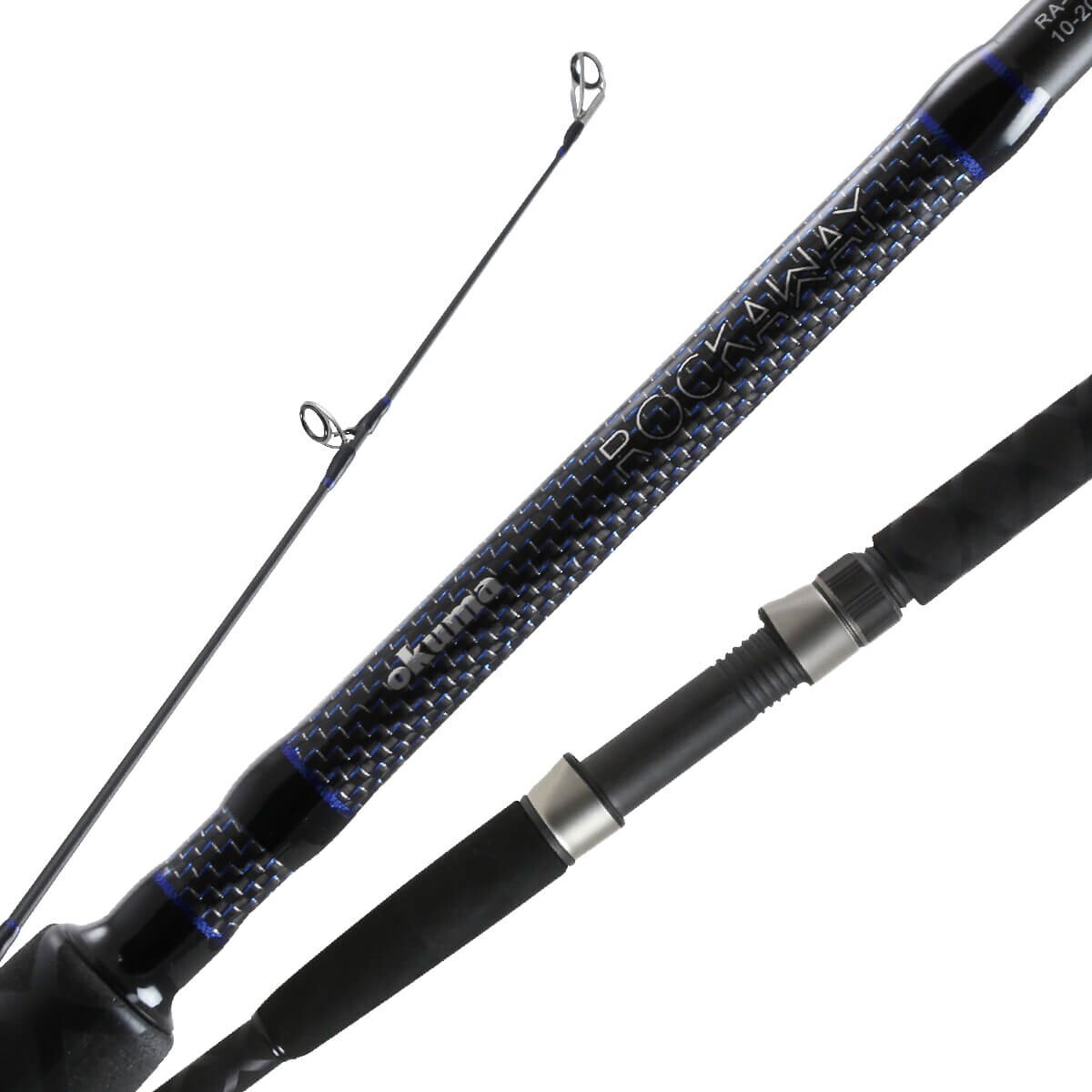 Okuma RA-S-802M Rockaway 8′ Medium 2pc Surf Rod