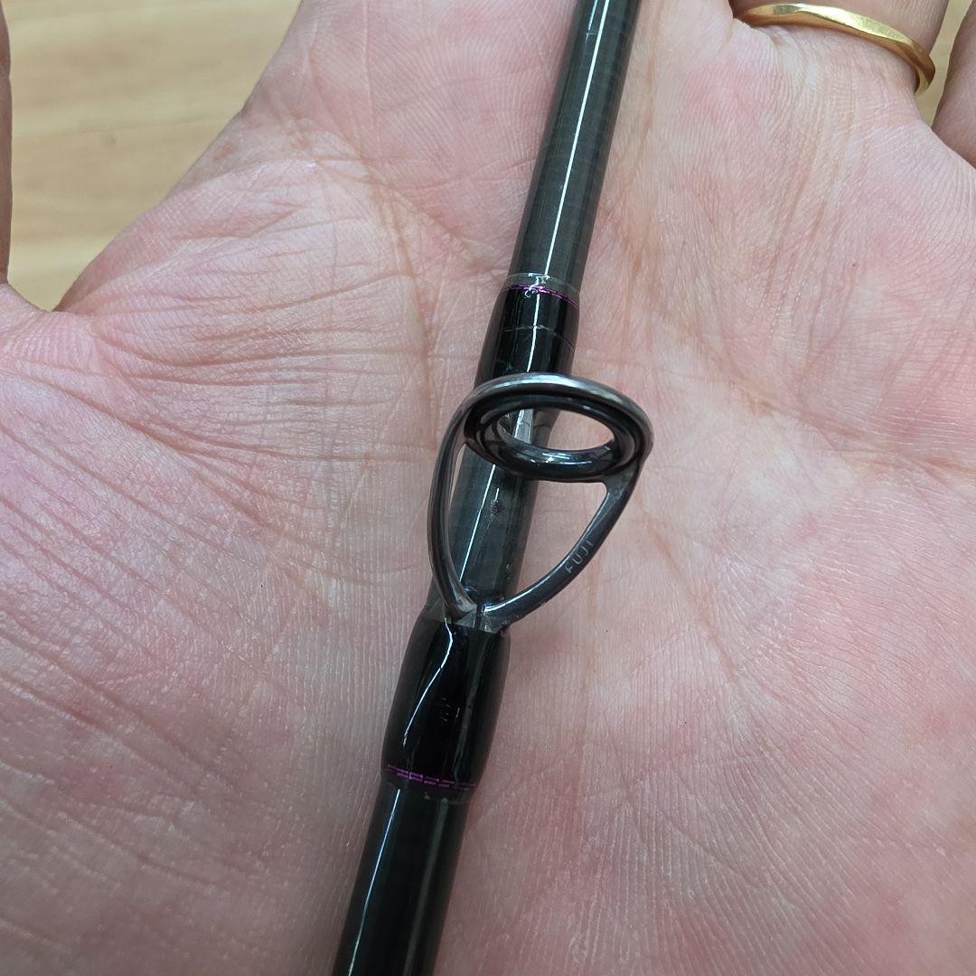 Jackal Jigging Rod Used with Rusty Guides