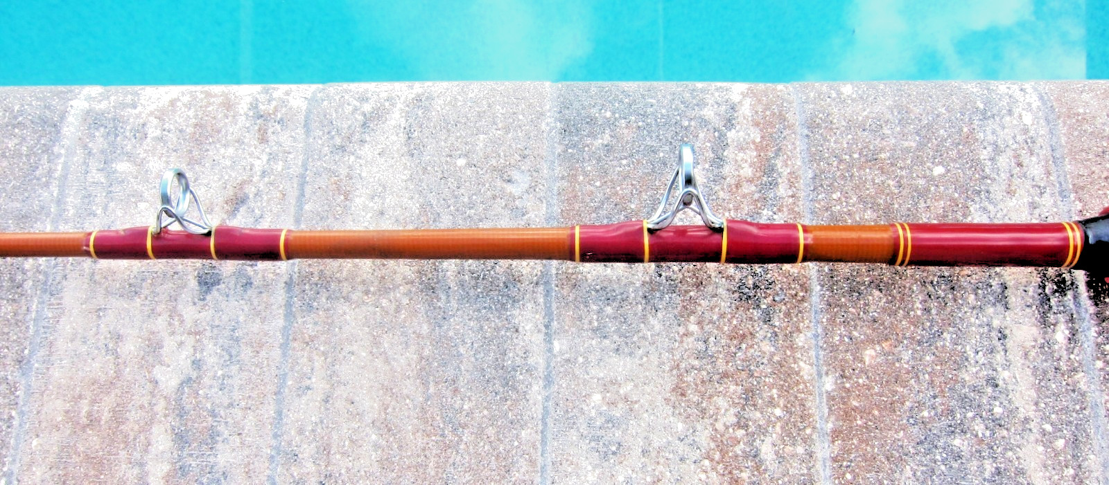 Vintage Custom Calstar T655H Stand-Up Rod by The Rusty Hook: 5’5″; 30-80lb -USED