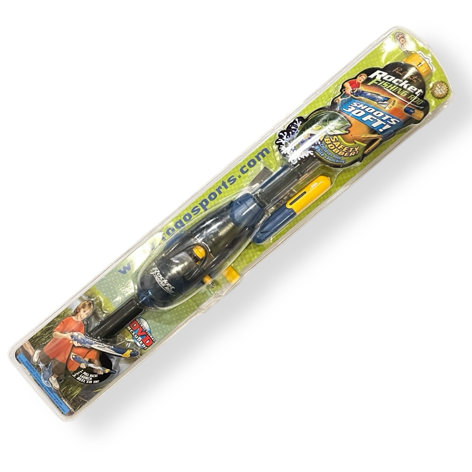Fogo Rocket Fishing Rod 2005 Item #69011 Spin Master Roland Martin New Sealed