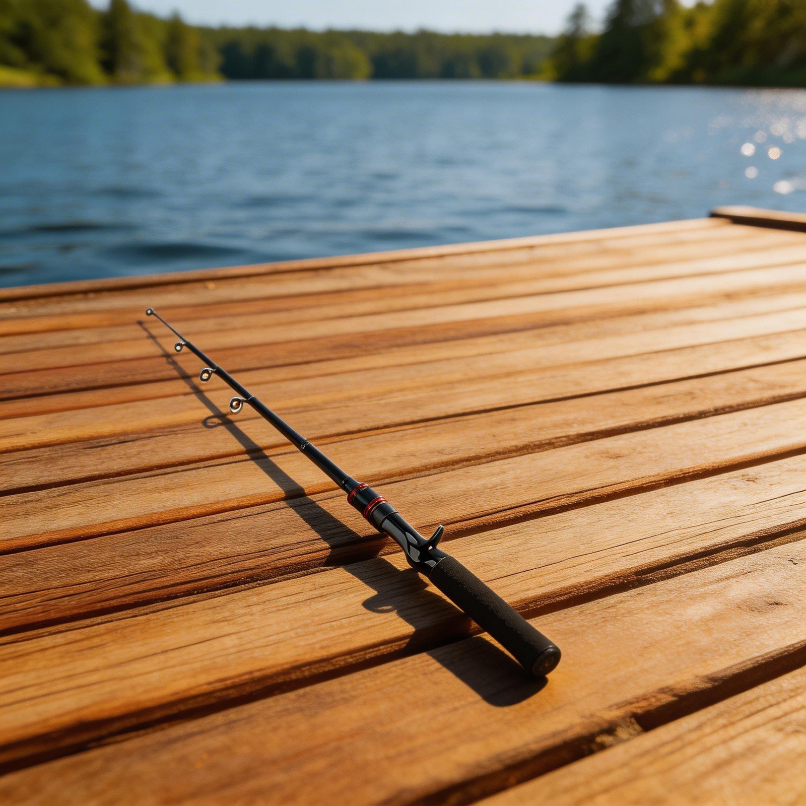 Telescopic Fishing Rod for Various Conditions Carbon Fiber Construction