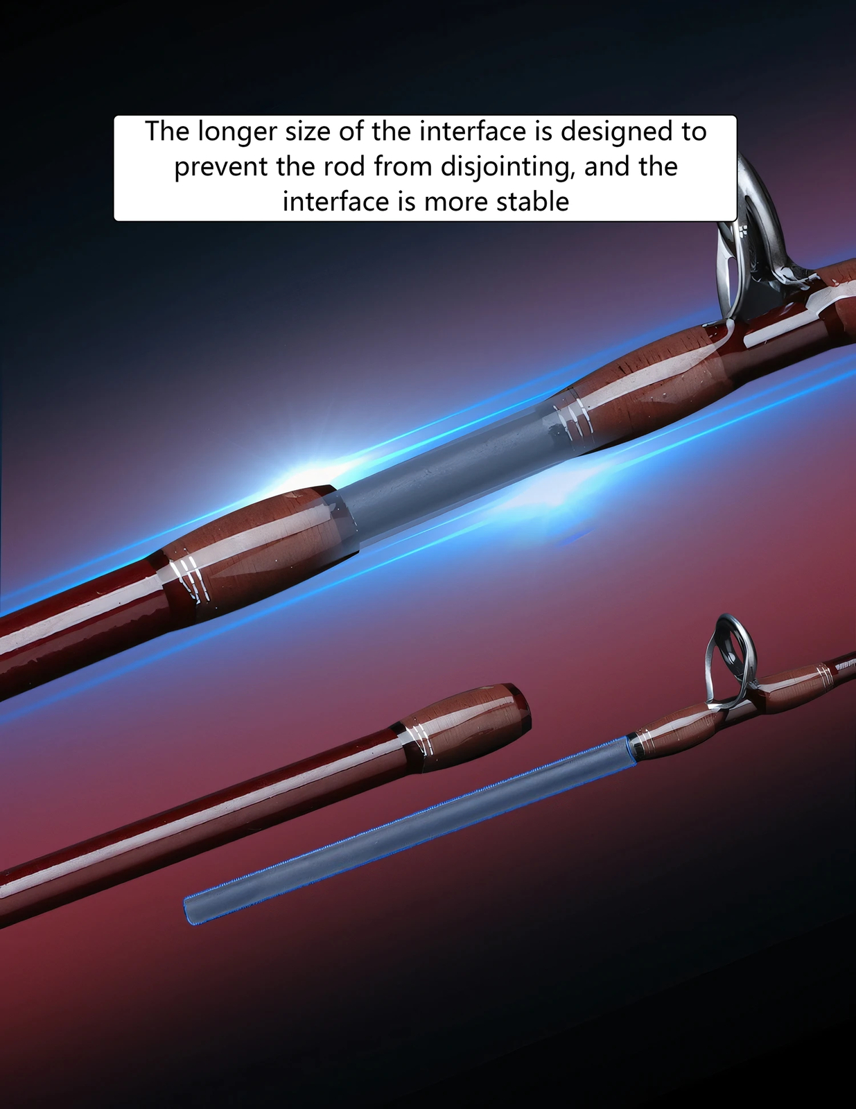 Lure Fishing Rod Carbon Fiber Spinning Casting Rod 5.1ft 5.5ft 6ft Ultra-Light
