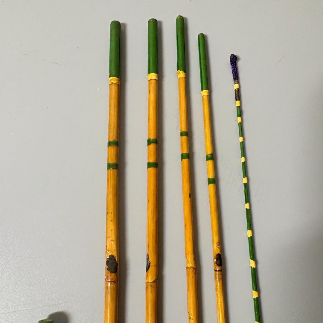 Bamboo Tanago Rod 6pcs 98cm Japanese Mini Fishing Accessory Used