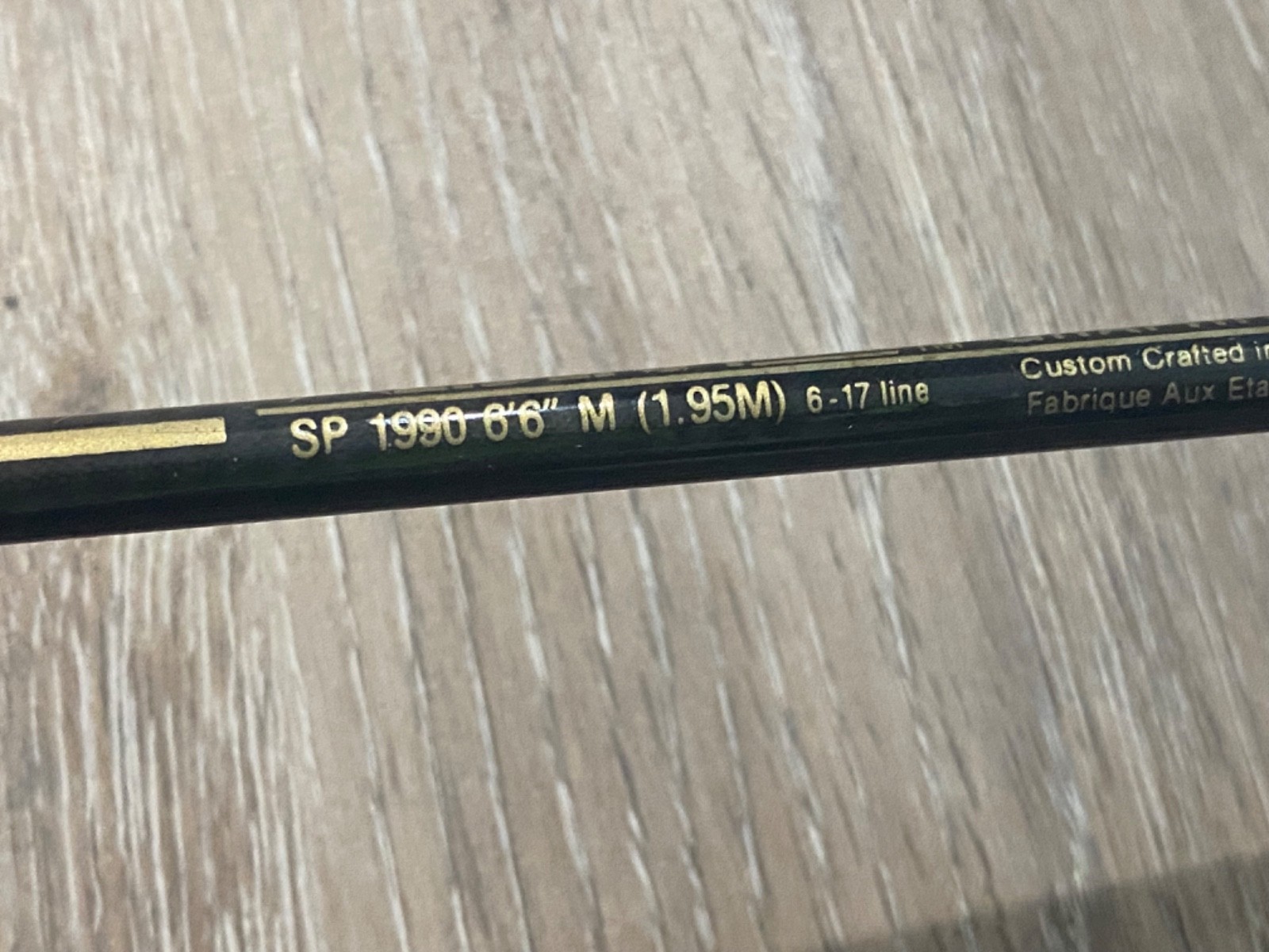Shakespeare Liberty SP1990 6’6″ Med Action 2 Pc 98% Graphite Spinning Rod
